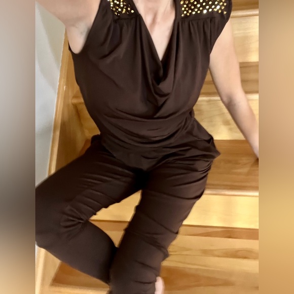 Brown Michael Kors jumpsuit - Picture 2 of 16